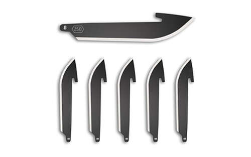 Knives Outdoor Edge Razor EDC Blades OD EDGE DROP-PT 2.5" BLADE 6PK BLK